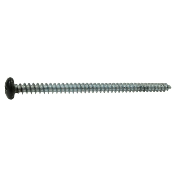 Midwest Fastener Sheet Metal Screw, #10 x 3 in, Painted Steel Pan Head Phillips Drive, 10 PK 37876 - main